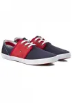 Vyri&scaron;ki odiniai batai Tommy Hilfiger Freddy 6C, tamsiai mėlyni ir raudoni