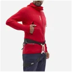 Vyri&scaron;kas džemperis su gobtuvu Millet Fusion Grid Hoodie, raudonas
