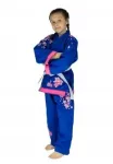 Merginų dziudo kostiumas 130cm 350gsm kimono diržas krep&scaron;ys Judoga mėlyna Uone
