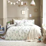 Peter Rabbit&trade; Classic antklodės užvalkalų komplektas, viengulis, natūralus