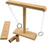 Philos 3242 - Swing The Ring, &scaron;ventinis žaidimas, medinis stalo žaidimas, 1-2 žaidėjai, nuo 8 metų