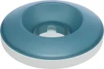 Trixie Lėto Ėdimo Dubuo Supynė, Plastikas/tpr, 0.5 L/skersmuo 23 cm, Pilka/mėlyna - 25285