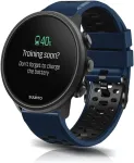 Kogiio 24 mm dirželis, skirtas suunto 9/suunto 7/suunto 9 baro/suunto d5/suunto spartan sport, moterims ir vyrams skirtas silikoninis mink&scaron;tas madingas pakaitinis laikrodžio dirželis, skirtas suunto 9/suunto 7/suunto 9 baro
