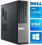 DELL 3010 DT i5-3470 8GB 256GB SSD+160GB HDD WIN10Pro (ST93874) (Atnaujinta)