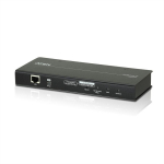 ATEN CN8000A-AT-G ATEN 1 - Vietinė / nuotolinė bendrinimo prieiga, vieno prievado VGA KVM per IP jungiklis 1920x1200