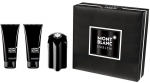Mont Blanc Emblem for Men (Rinkinys Vyrams) EDT 100ml + 100ml After Shave Balm + 100ml Du&scaron;o želė
