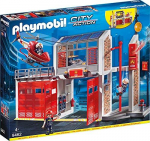 PLAYMOBIL CITY ACTION Ugniagesių gaisrinė su kopėčiomis, 9463