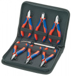 KNIPEX elektronikos replių rinkinys, 7 vnt