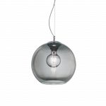 Pakabinamas &scaron;viestuvas Ideal Lux Suspended lamp with 1 light NEMO, E27, pilka