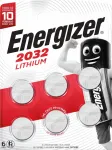 Energizer Baterija CR2032 6 vnt.