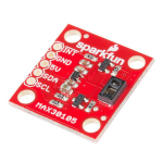SparkFun MAX30105 &scaron;viesos/dalelių jutiklis LED 3.3V ir 5V I2C