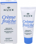 NUXE 48 val. drėkinantis tir&scaron;tos konsistencijos kremas sausai ir labai sausai odai &bdquo;Cr&egrave;me Fra&icirc;che&reg; de Beaut&eacute; 48H Moisturizing rich cream for dry skin&ldquo;, 30 ml