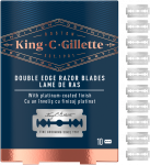 Saugaus viena&scaron;menio skustuvo King C Gillette peiliukai, 10 vnt.