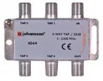 4 krypčių čiaupas 5-2300 MHz Johansson 4544 30dB