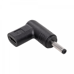 USB C tipo į DC 3.5/1.35 mm adapteris - universalus maitinimo &scaron;altinio ki&scaron;tukas - Akyga AK-ND-C05