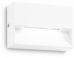 Sieninis &scaron;viestuvas Ideal Lux 1,5W LED sieninis fasado &scaron;viestuvas DEDRA, baltas, 3000K, IP65, 316901