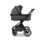 Moon vežimėlis 2/1 Resea+ pilkas