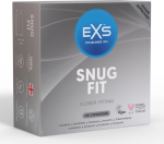 EXS Snug Fit 49mm Premium Latex Condoms 48-Pack Retail Box