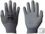 Sodo ir darbo pir&scaron;tinės Bradas PURE GRAY, 9 dydis, 6 vnt.
