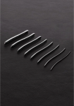 Steel By Shots Shots Hegar Double Ended Dilator Set 8 Pieces in Leather Case