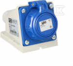 Pce FIXED GLOW 1F 10/16A/3P/230V NAUTIL.IP68