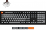 Keychron K10 Max Wireless - US i&scaron;dėstymas - Hot-Swappable Super Brown Switches (K10M-H3) Mechaninė Belaidė Žaidimų Klaviatūra