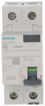 Siemens 5SV4312-0KL Wyłącznik r&oacute;żnicowoprądowy SENTRON 2P 25A 30mA Typ AC biegun N su lewej 5SV4312-0KL