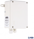 Atte ABOX-S1 lauko korpusas, IP56, 150x110x70mm, kabelių įvadai 1xM16 1xM20