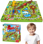 WOOPIE Ladders and Snakes Board Game 5+