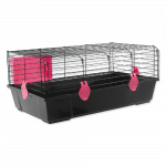 Būris : Placek Cage Matej juodas, accessories red, 80*46*35cm