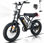 Elektrinis dviratis Hitway BK29, 26", 250W, 15Ah, juodas