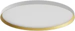 60W LED pavir&scaron;inis/pakabinamas &scaron;viestuvas DAMA, baltas/aukso sp., 3000/4000/5000K, 80cm, 01-3748