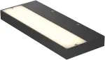 36W LED sieninis &scaron;viestuvas APEX, juodas, 3000K, 01-3762