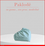 Paklodė su guma 100/140/160/180x200+30cm. - 180x200+30cm.