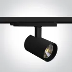 16/18/20/22W LED akcentinis &scaron;viestuvas į 3 fazių bėgelius, juodas, 3000/3500/4000K, 65670BT/B/V