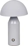 2W LED įkraunamas stalo &scaron;viestuvas DORBIA, pilkas, 3000/6500K, dimeriuojamas