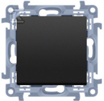 Kontakt Simon VIENAS B/PIK.Z.AUTO MYGTUKAS Juodas SIMON10