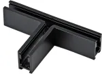 Pavir&scaron;inio magnetinės sistemos ZAMBELIS MAGNETIC 5MM bėgelio T formos sujungimas, matinės juodos sp., 48V, 2514