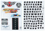 Paladone Hot Wheels Personalisation Wall Decals