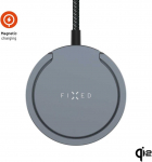 Įkroviklis bezprzewodowa FIXED MagPad Pro su Qi2, obsługą MagSafe i podstawką, 15 W, pilka