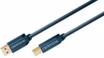 ClickTronic 0.5m USB3.0 A - B m/m, 0.5 m, USB A, USB B, USB 3.2 Gen 1 (3.1 Gen 1), vyri&scaron;kas/vyri&scaron;kas, mėlynas