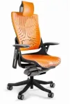 Unique Biuro kėdė Wau 2 TPE-12 elastomeras mangas/juoda