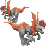 Dinozauro figurėlė Jurassic World Mayhem Mix-Ups 2 in 1 Dilophosaurus