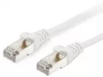 Equip Cat.6A S/FTP Komutacinis kabelis, Baltas, 25m, 25 m, Cat6a, S/FTP (S-STP), RJ-45, RJ-45, Baltas