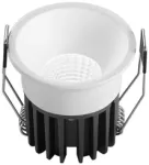 8W LED įleidžiamas &scaron;viestuvas QUARK, baltas, CCT
