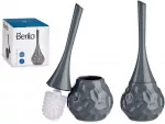 Keraminis tualeto &scaron;epetys, modernios formos, pilkas, 85141, Berilo