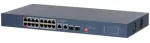 &Scaron;akotuvas SWITCH POE CS4220-16GT-240-V2 16 PORTŲ + 2X UPLINK + 2X SFP DAHUA