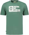 Męski T-shirt Timberland su nadrukiem &ndash; žalia