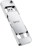 Kietasis diskas Lexar ne&scaron;iojamasis SSD diskas 512 GB USB-C ir USB-A, D70E