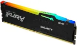 RAM Atmiņa Kingston Fury Beast RGB, DDR5, 16 GB, 5600MHz, CL36 (KF556C36BBEA-16)